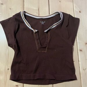 Urban Outfitters brown crop top!!